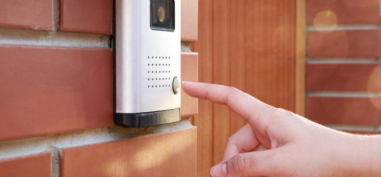 apartment door buzzer installation in Davis