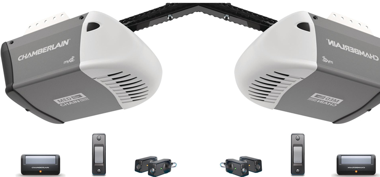 chamberlain garage door openers in Davis