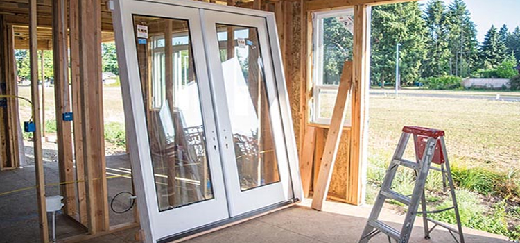 french door installation Davis